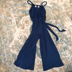 Loft Blue Jumpsuit